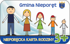 Logo Nieporęckiej Karty Rodziny
